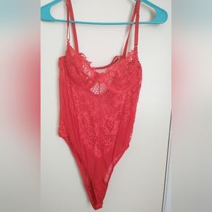 Large Red lingerie